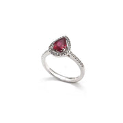 Anello "Dear Ruby" oro rubino e diamanti