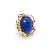 Anello "Eternal Majesty" Argento 925, Lapis e Cubic Zirconia