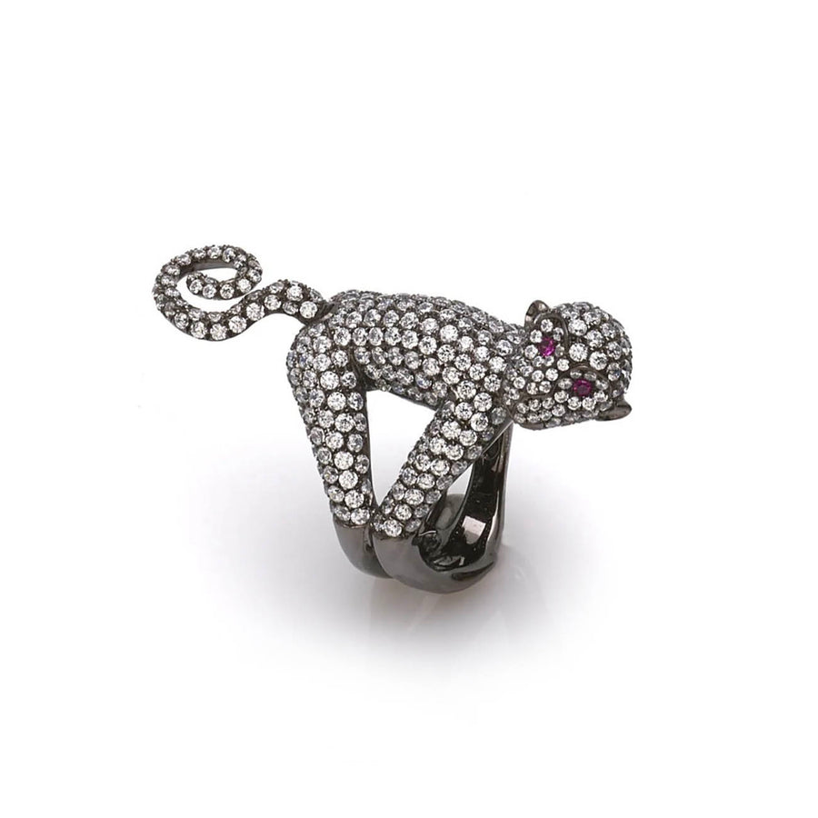 Anello " Monkey" Argento 925