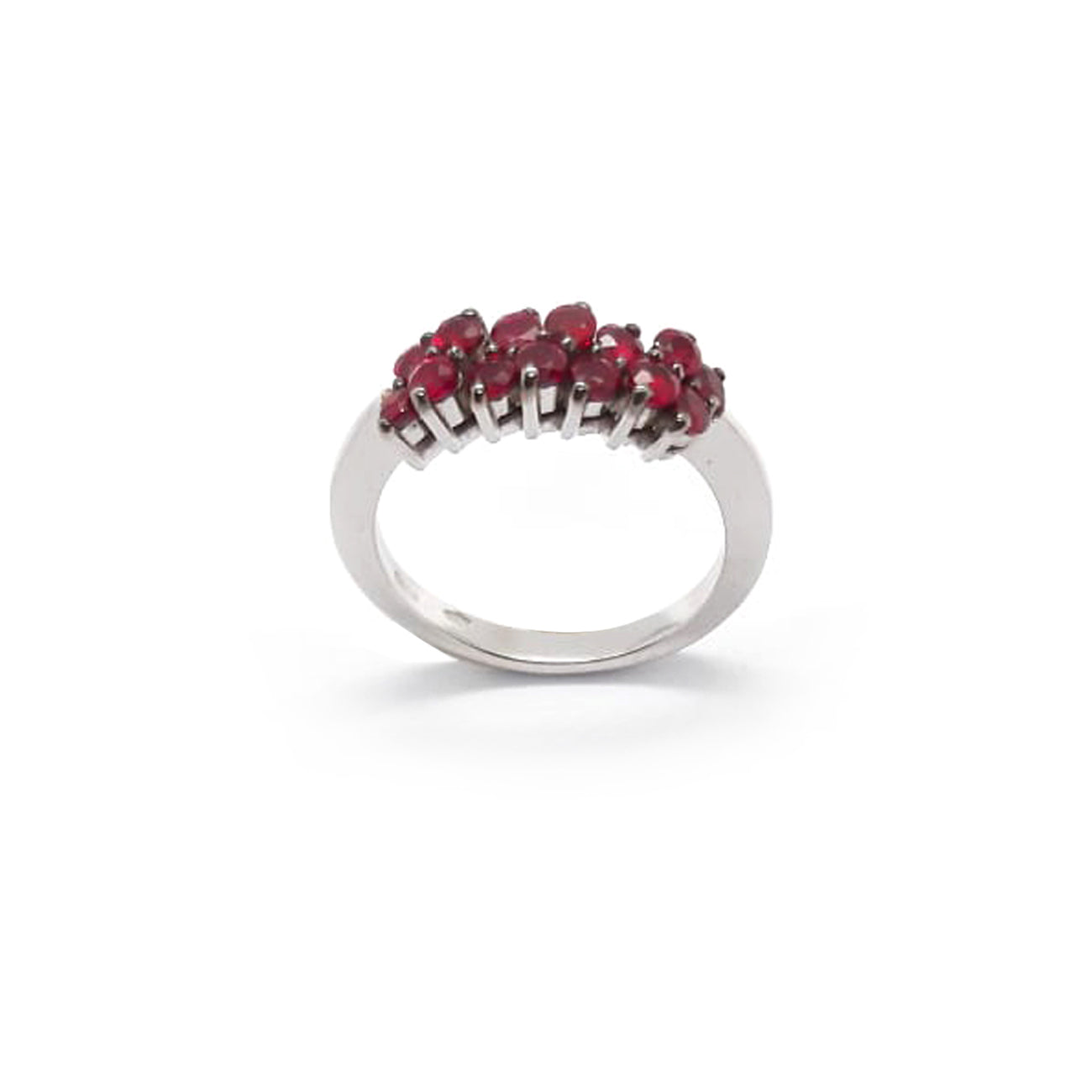 Anello "Ruby Bouquet" in oro e rubini