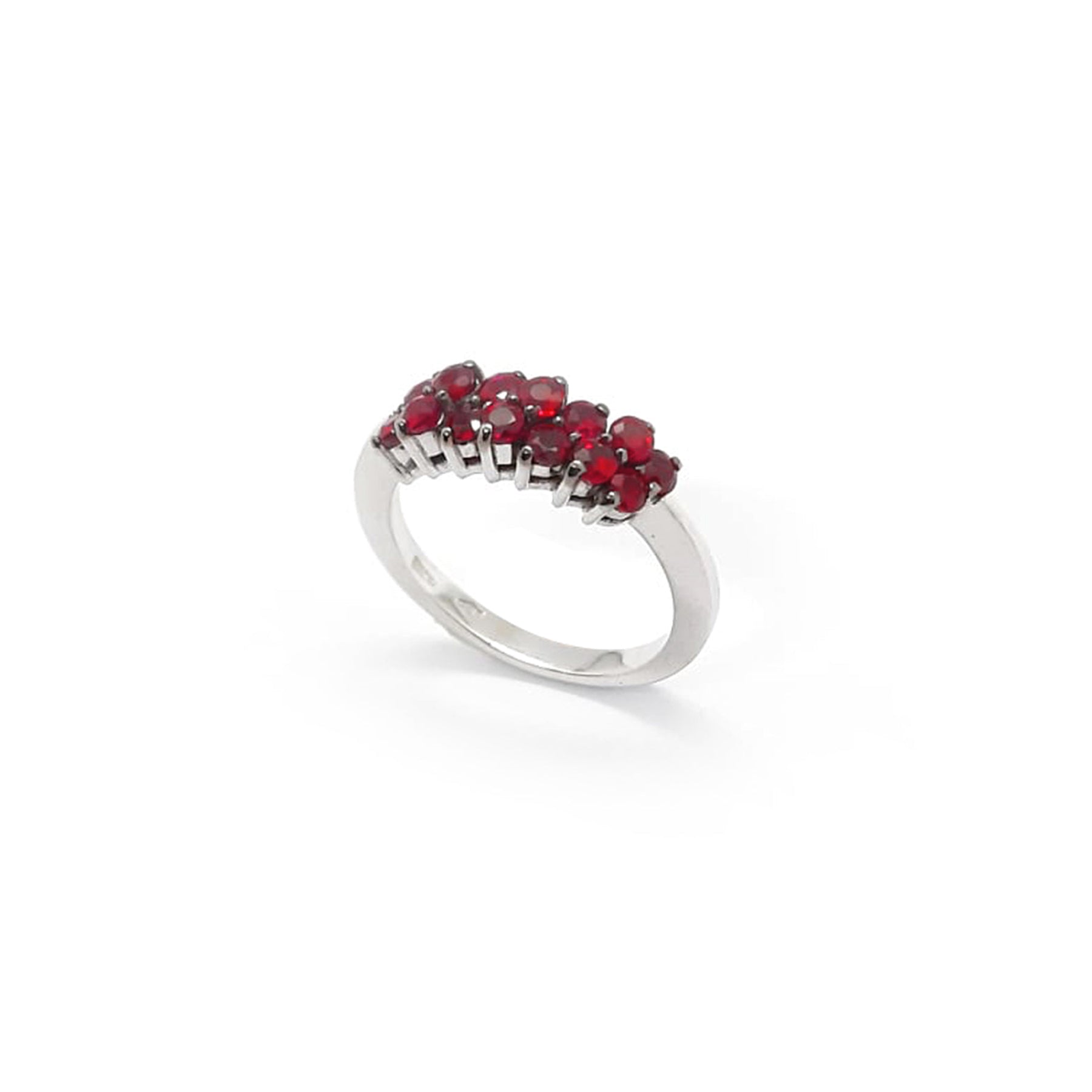 Anello "Ruby Bouquet" in oro e rubini