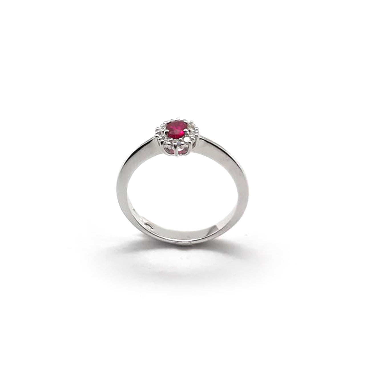 Anello "Small Kate Ruby" in oro, diamanti e rubino