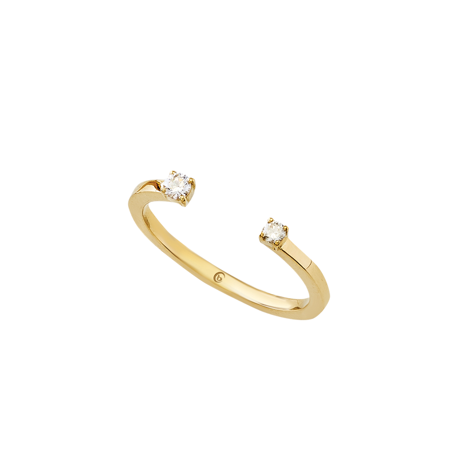 Anello “Sweet Bangle” oro e diamanti