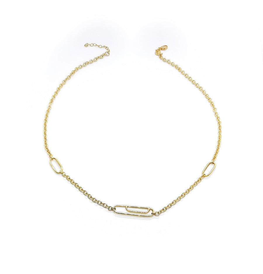 Collana "Modern Mesh" oro