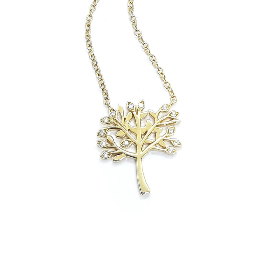 Ciondolo "Tree of Life" oro e diamanti