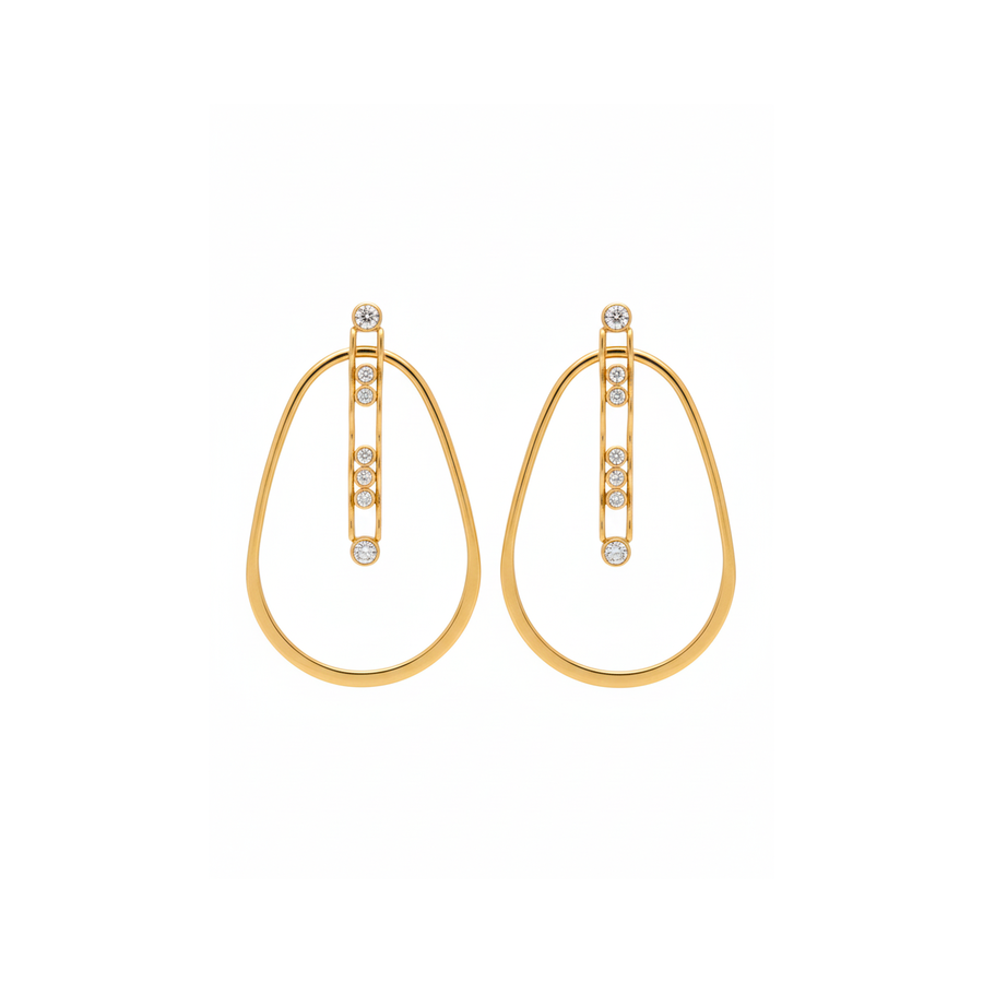 Orecchini "Linea Preziosa" in argento 925