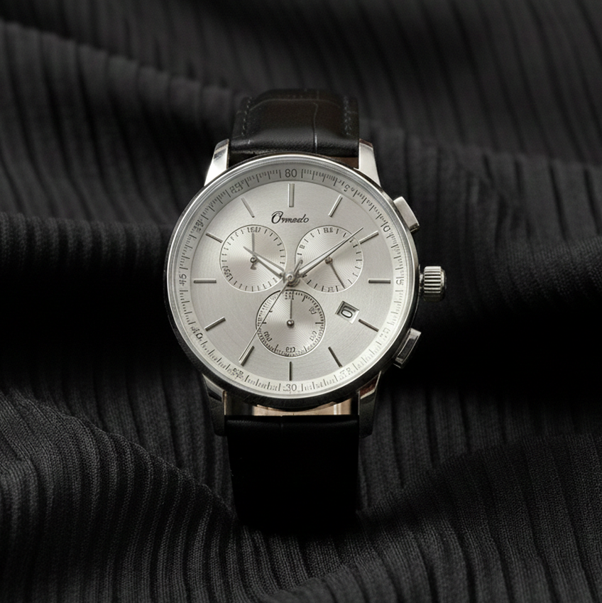 Orologio cronografo in Acciaio "Barbara Currado"