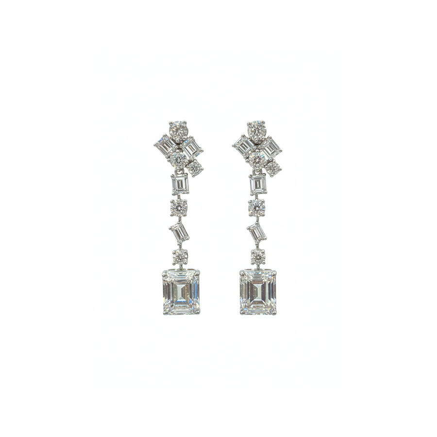 Orecchini "Prisma Impérial" in argento 925