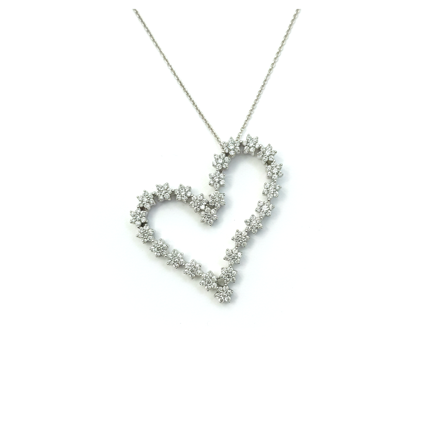 Ciondolo "Blooming Heart" Argento 925