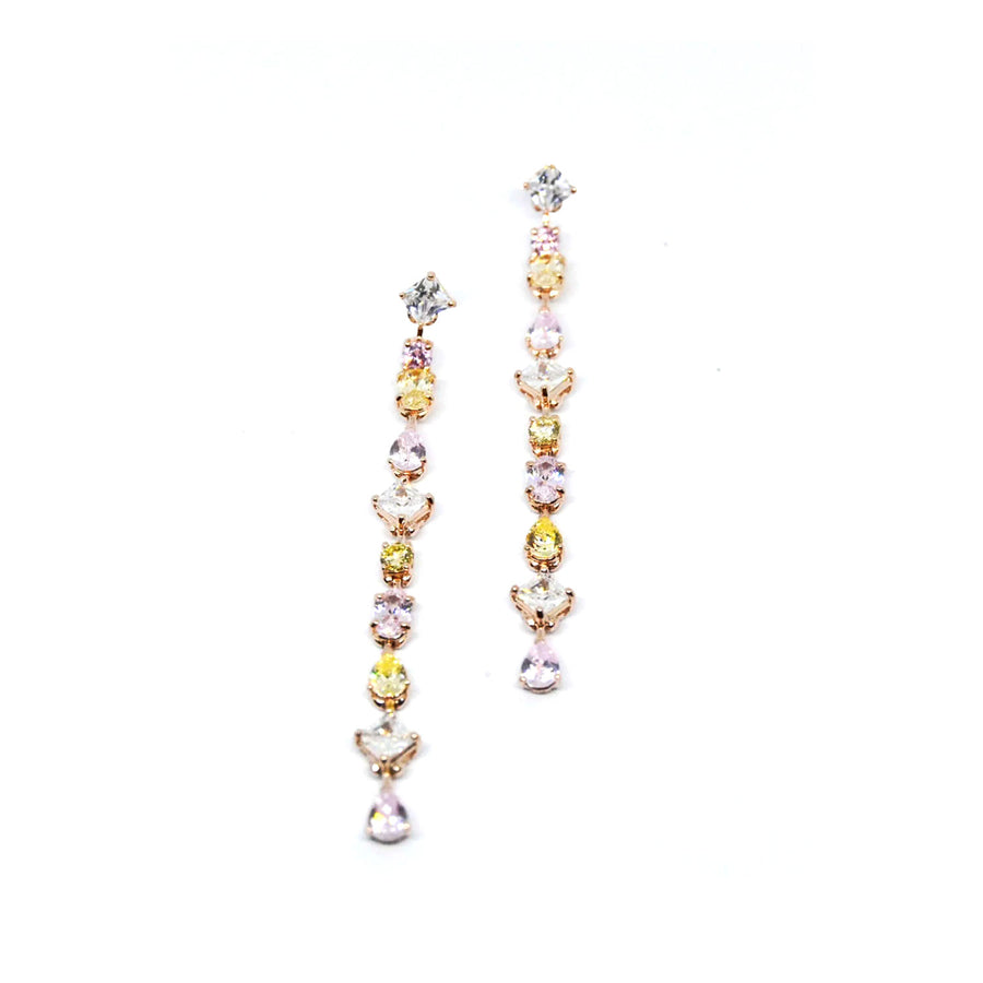 Orecchini "Elegance Multicolor" Argento 925
