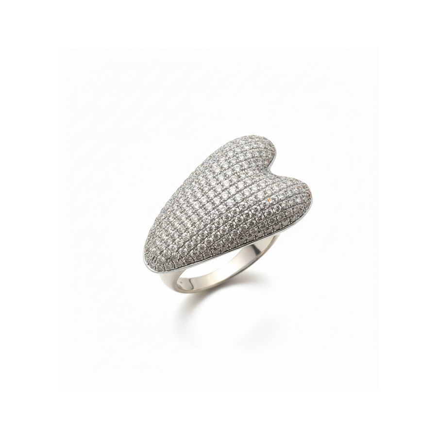Anello "Segno d’Amore Argentato" Argento 925