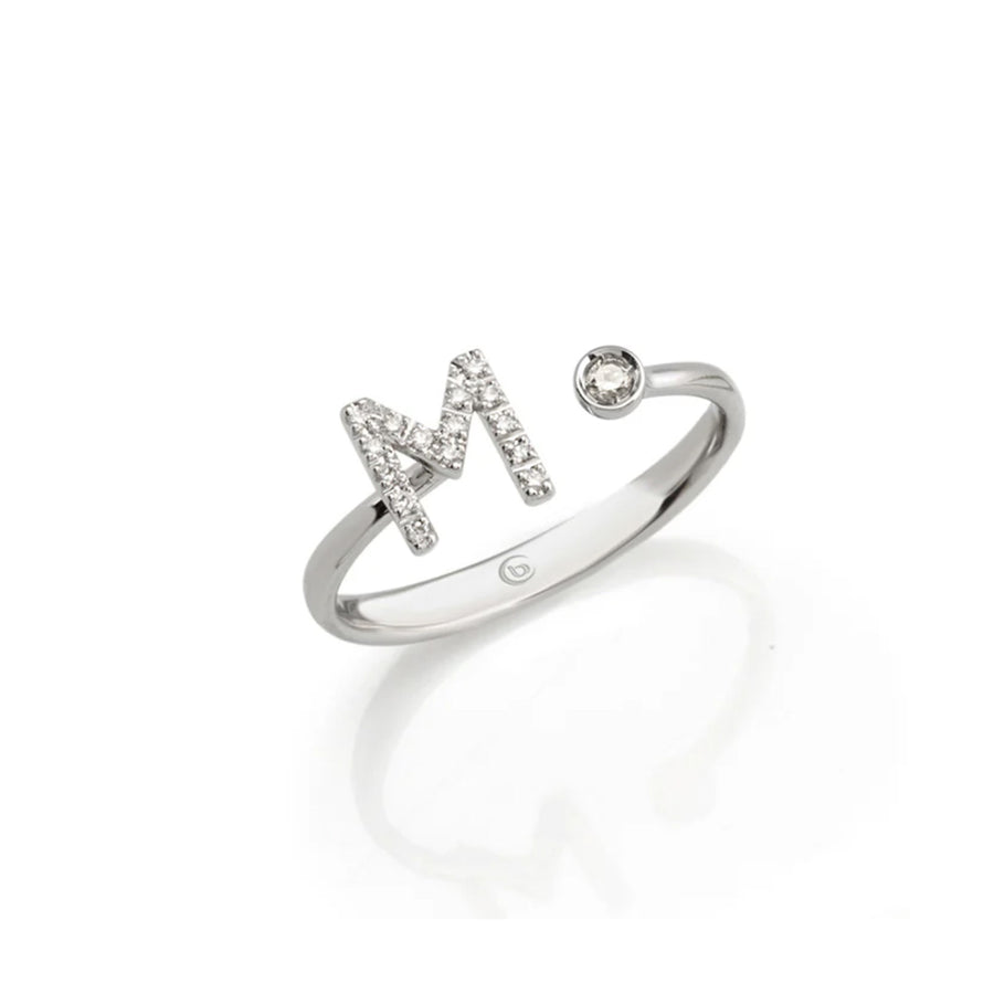 Anello personalizzabile con lettera maiuscola