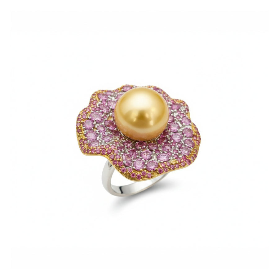 Anello "Sapphire Waves" iin argento e pietre semipreziose