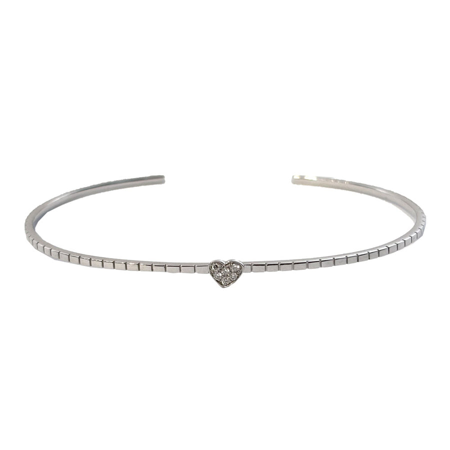 Bracciale "Heart" oro e diamanti