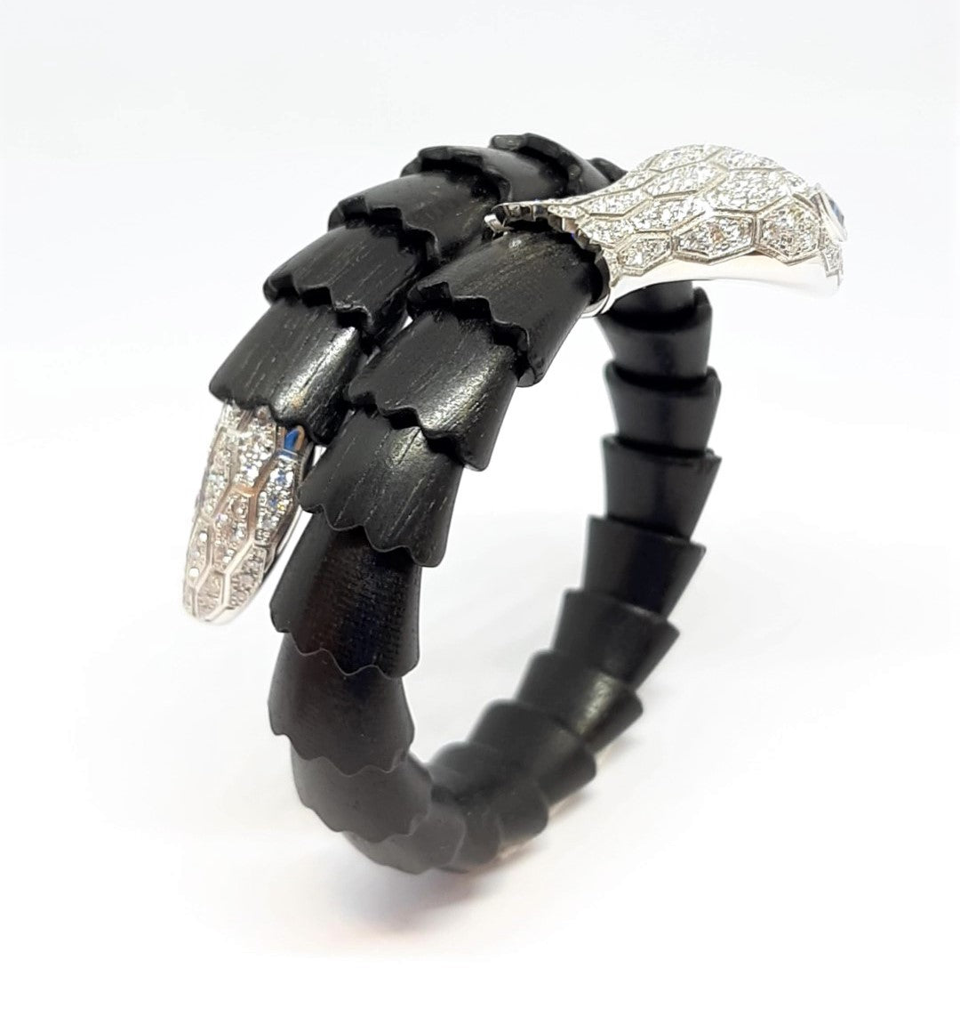 Bracciale "Snake" oro bianco