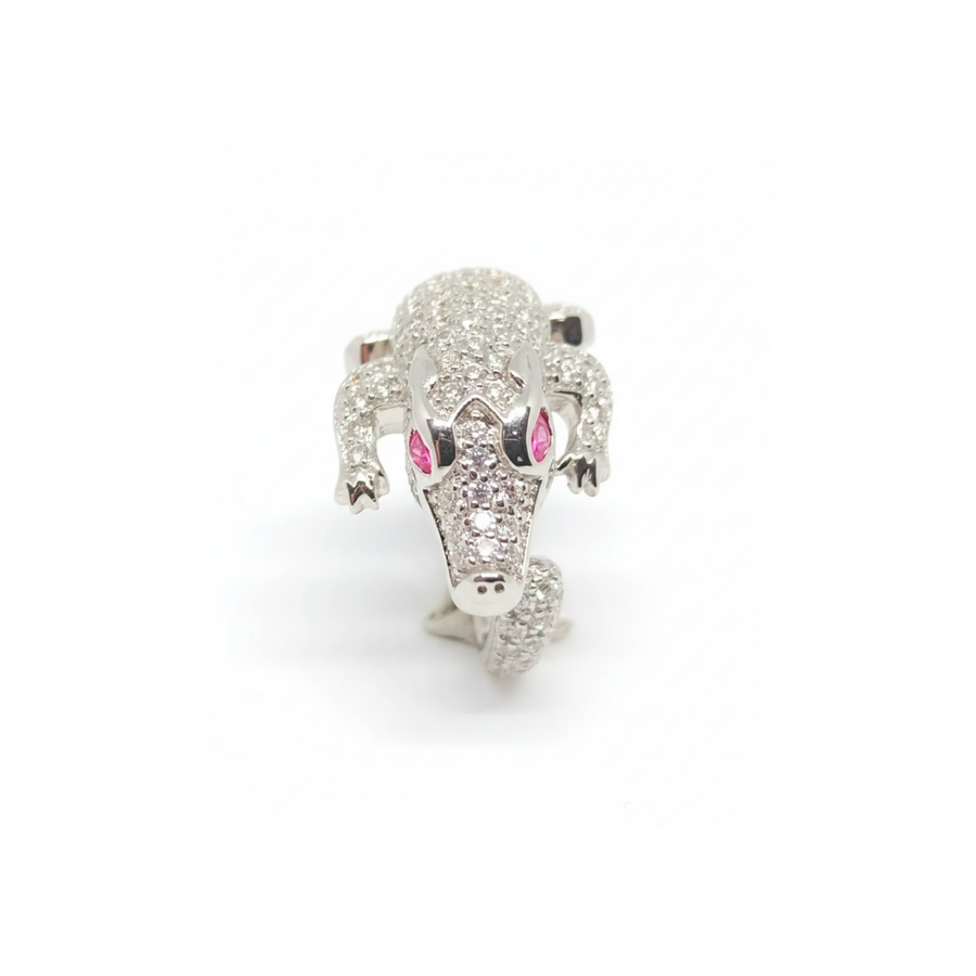 Anello "Silver Crocodile" Argento 925