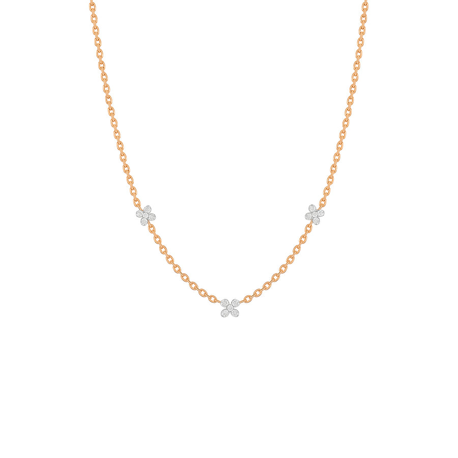 Collana "Gioia in Fiore" in oro e diamanti