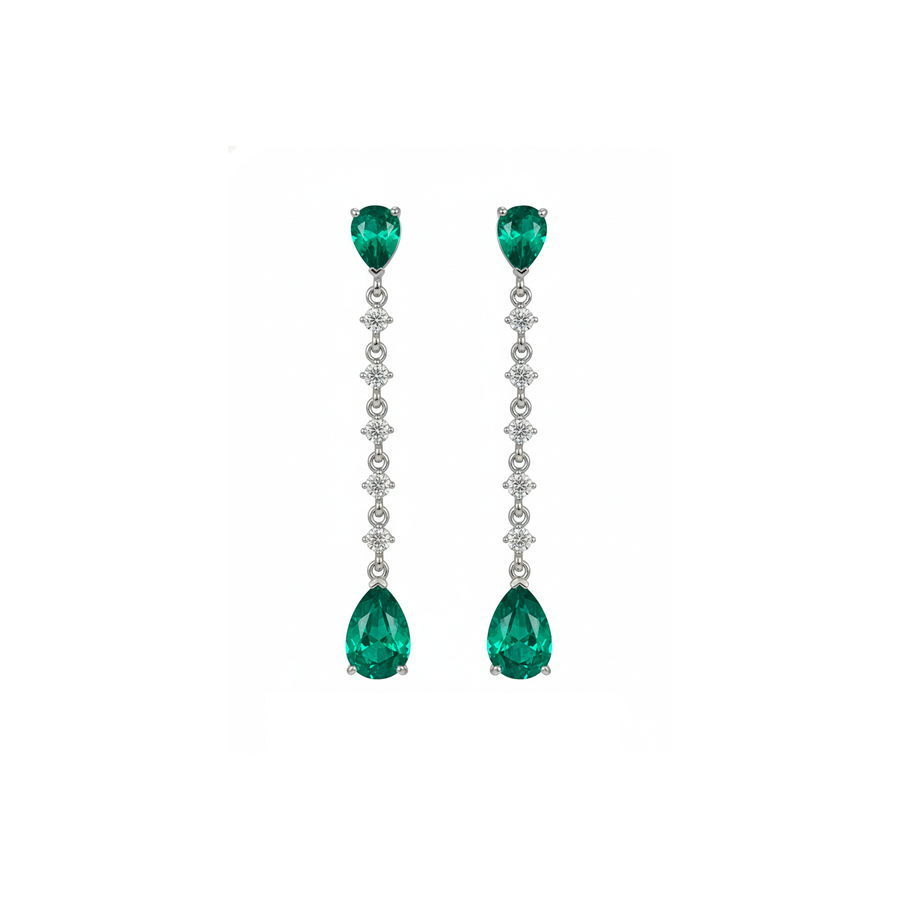 Orecchini "Natural Drops" in argento 925