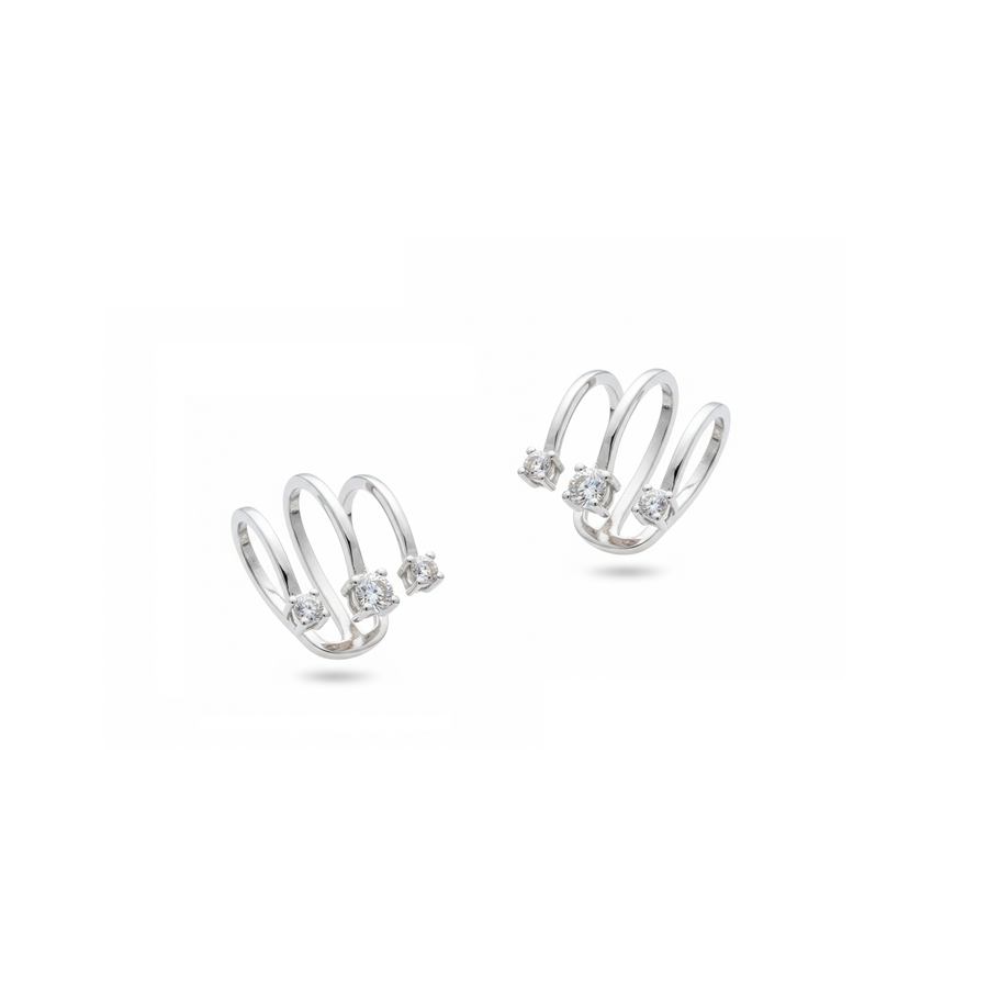 Orecchini "Ear Cuff" in argento 925