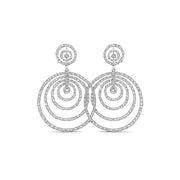 Orecchini "Silver Circle" in Argento 925